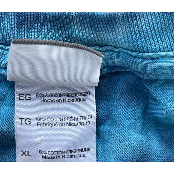 Rock and Roll Hall of Fame Tie-Dye T-Shirt Blue XL - Picture 5 of 7